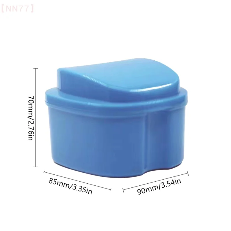 Double Layer Braces Organiser Soak Invisible Teeth Denture Cleaning Kit Portable Oral Care Case