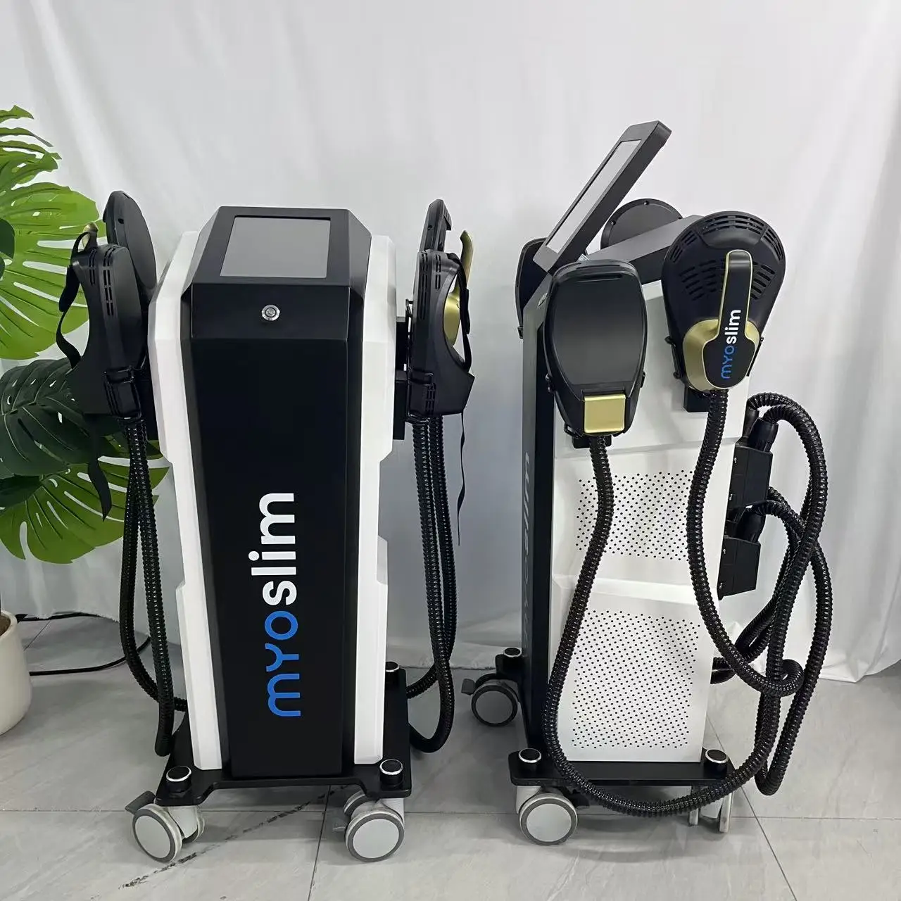 EMS نحت الجسم EMS آلات تخسيس الجسم EMS RF تشكيل العضلات في نحت جهاز التخسيس تحفيز الكهرومغناطيسي