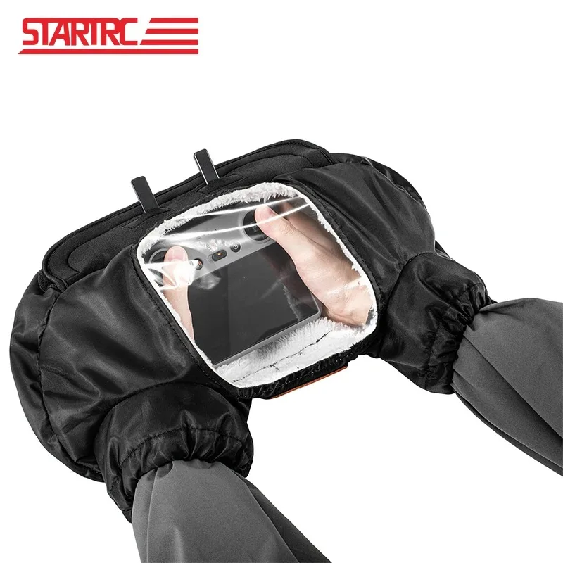 STARTRC DJI Remote Controller Warm Gloves Winter Cold Pilot Gloves for DJI Air 3S/Mini 3/4 Pro Mavic 3 Pro/Avata 2/FPV/Neo Drone