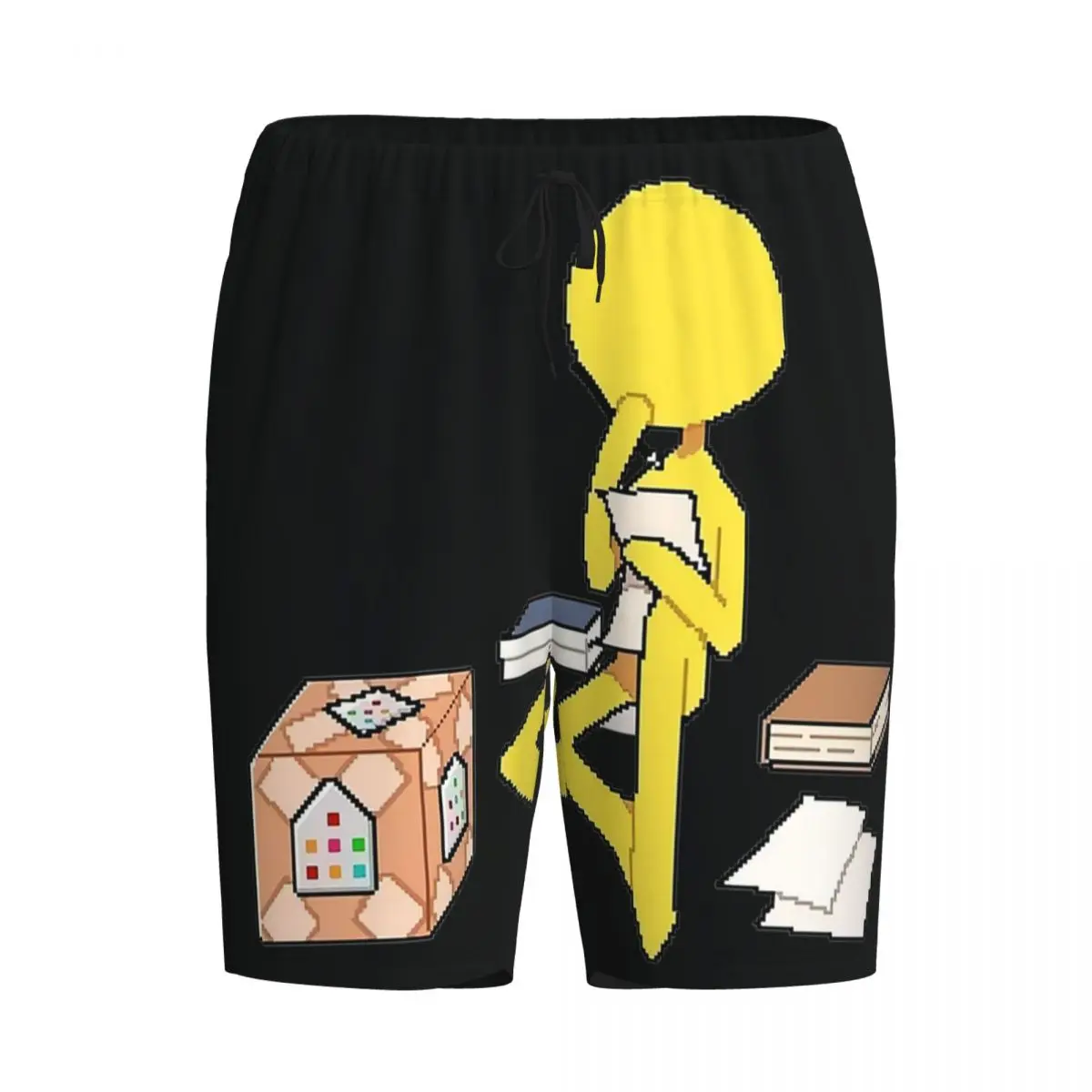 

Забавные шорты Custom Alan Animation Becker, мужские пижамные штаны, брюки для сна, домашняя одежда, нижняя часть комплекта для сна