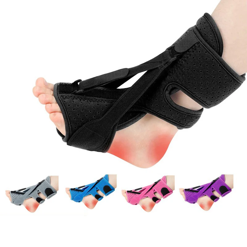 Adjustable Night Splint For Plantar Fasciitis Pain Relief Soft Foot Drop Brace Sleeping Achilles Tendon Stretcher Boot Nighttime