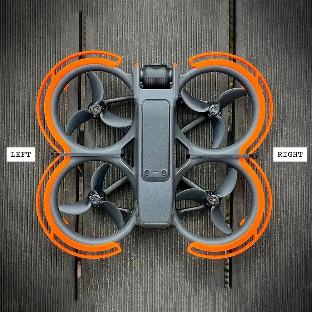 Protective Bumper Ring for DJI Avata 2 Drone Accessories Propeller Guard Anti-Collision Impact Protectors Prop Bumper