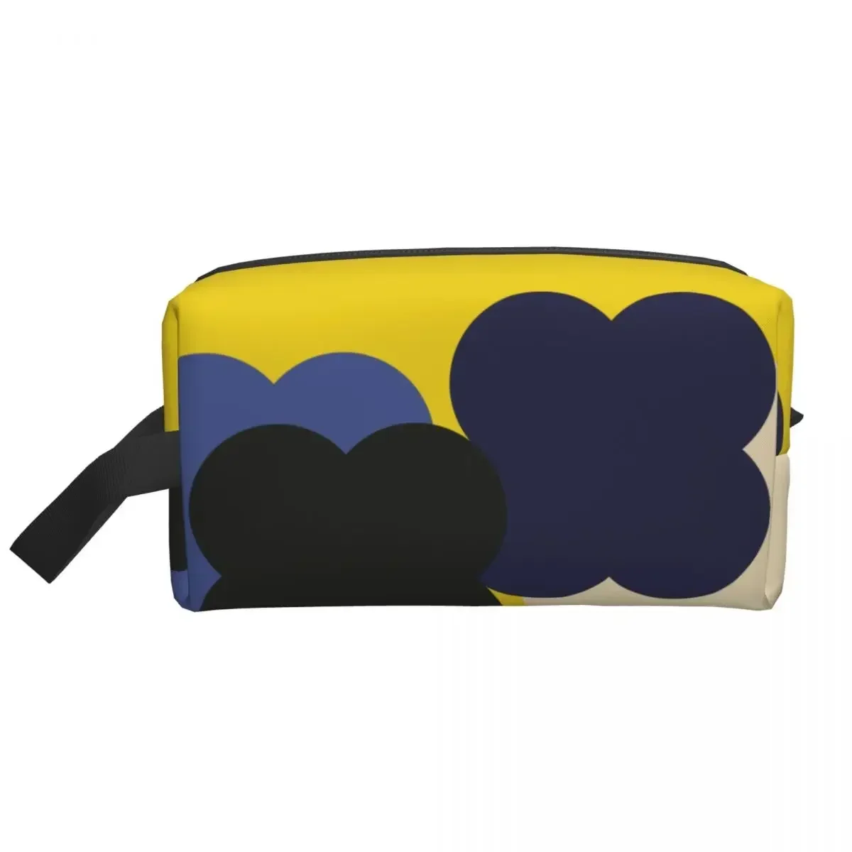 Custom Four Petal Shadow Flower Toiletry Bag Women Orla Kiely Art Makeup Cosmetic Organizer Lady Beauty Storage Dopp Kit Case