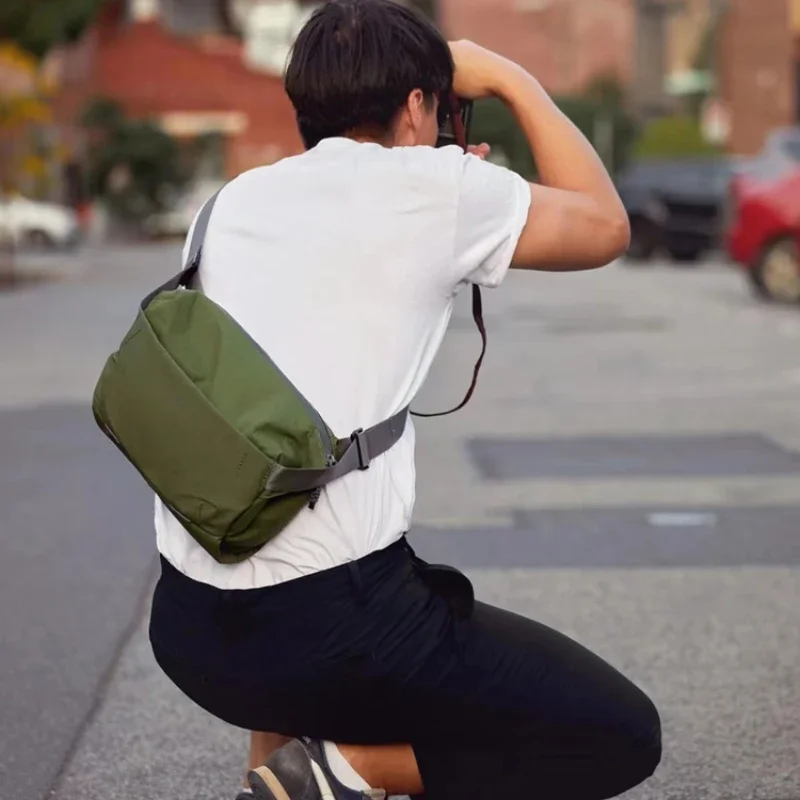 Bellroy-Bolso de pecho con logotipo para hombre y mujer, bolsa de mensajero de viaje para fotografía, SLR, 10l