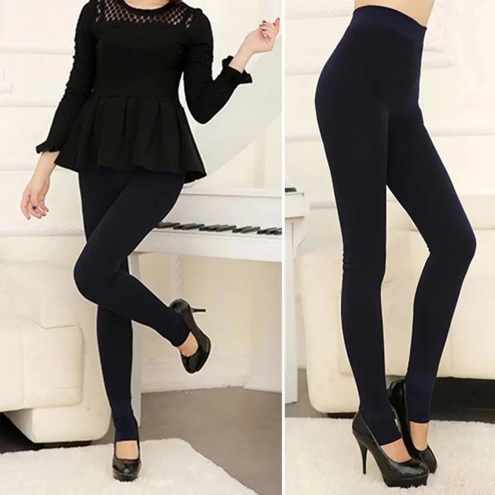 315g fodera in velluto addensato Leggings da donna Leggings invernali per donna Leggings caldi Leggins in velluto a vita alta fondo termico