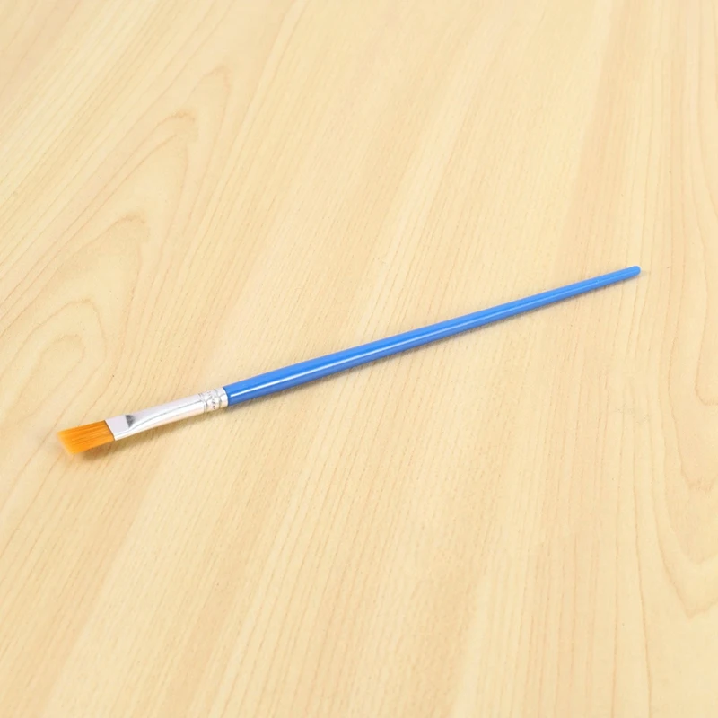 حار TTKK مجموعة فرش الطلاء 250 قطعة الاطفال النايلون شعر مسطح صغير النفط المائية الفنان مجموعات الرسم السائبة للأطفال