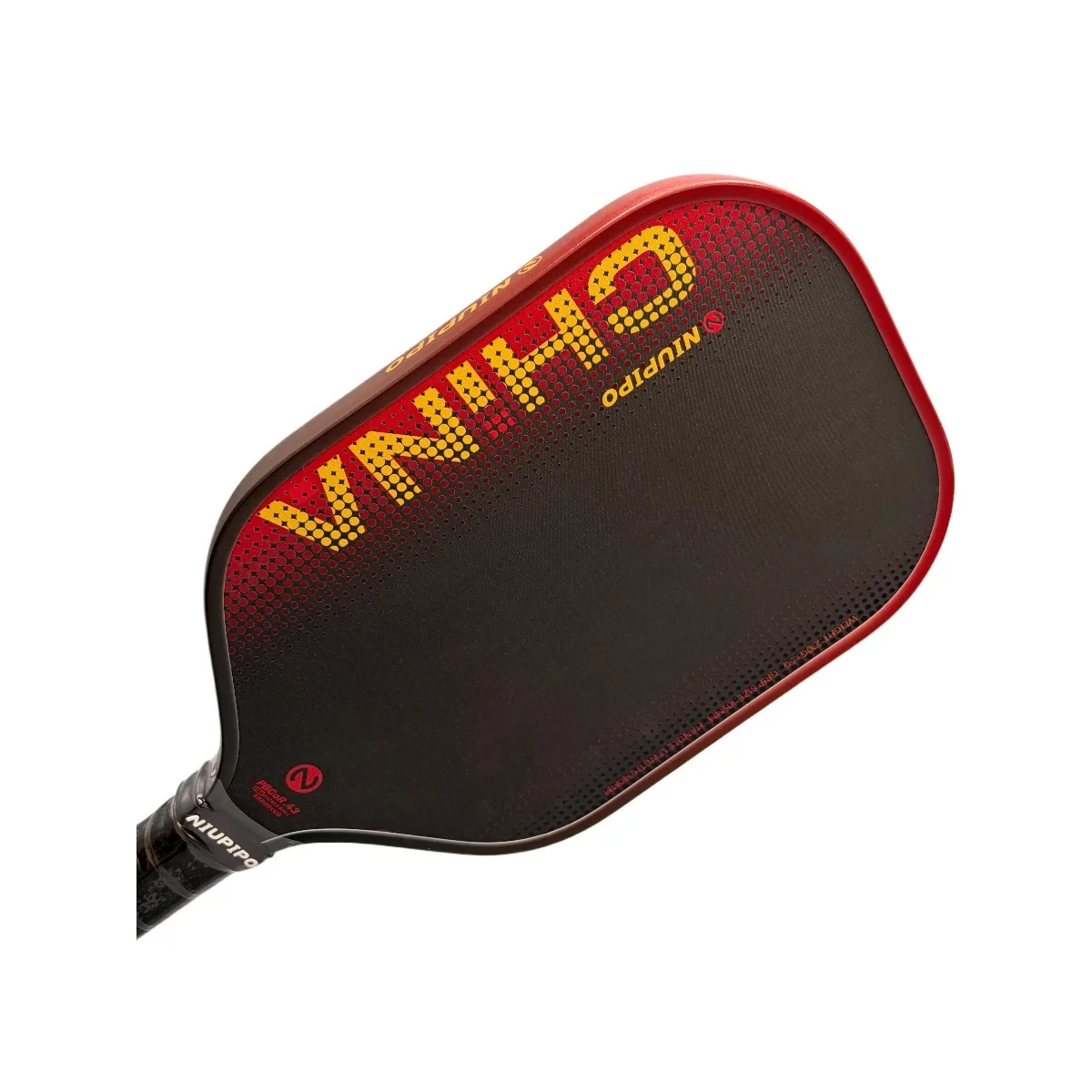 NIUPIPO CHINA T700 Matte Woven Pickleball Paddle, Hot‑Press EPP Ring‑Wing Core One‑Piece Forming for Competition & Training