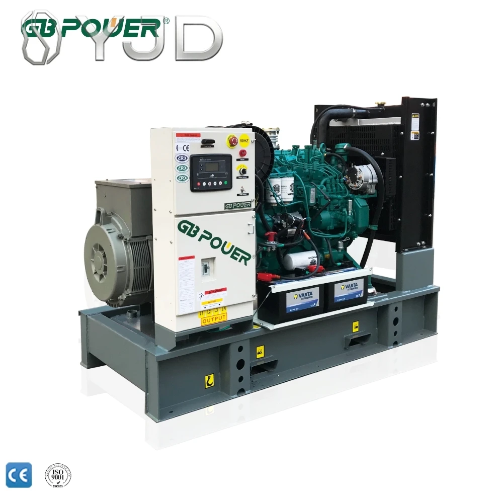 40kva 50kva Super Silent diesel Generator Set for Baudouin Engine Model 4M06G44 Alternator Leroy Somer TAL-A42-F