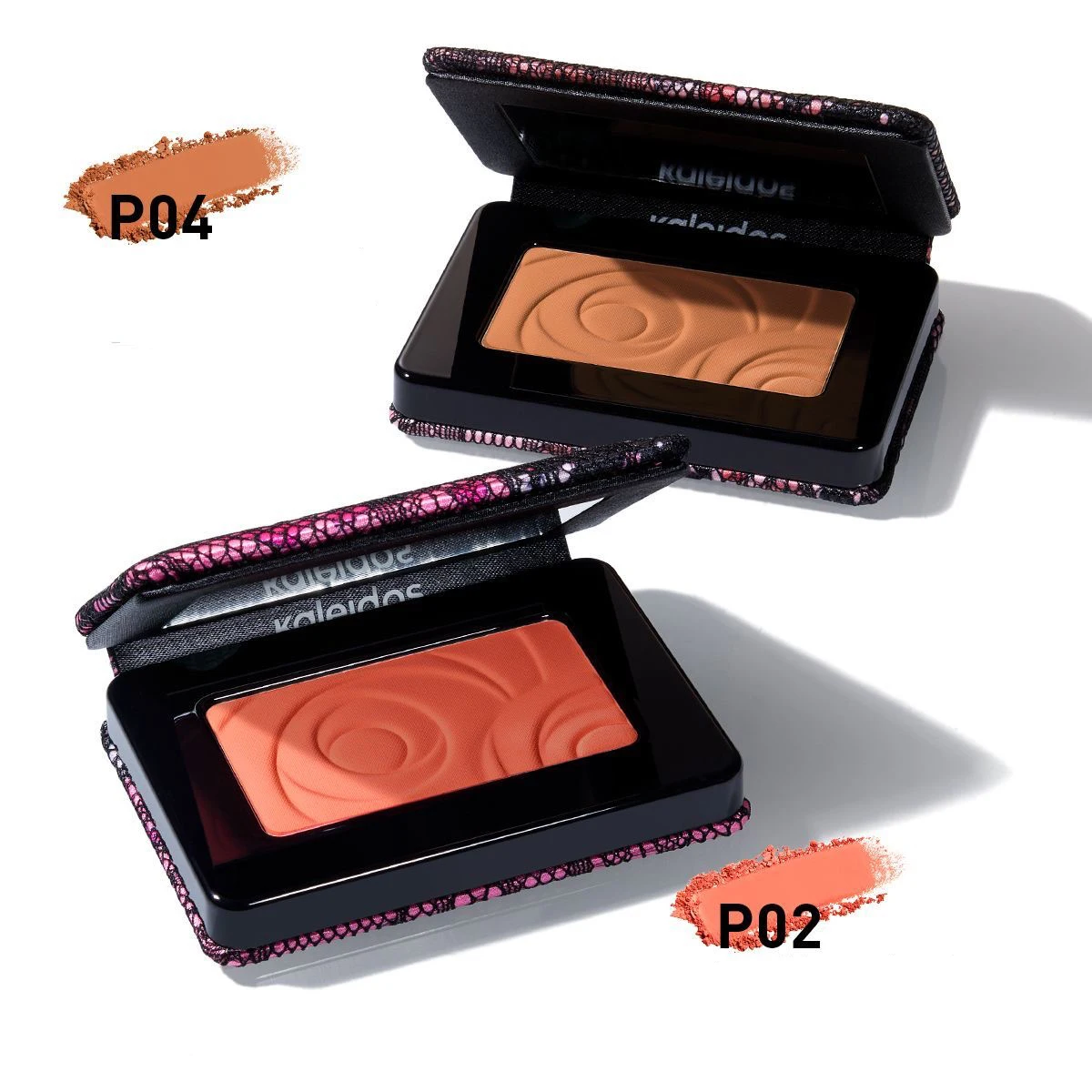 Kaleidos Blush Powder Makeup Waterproof Matte Finish for Cheek Facial Blushs on Vegan Korean Cosmetics Long Lasting
