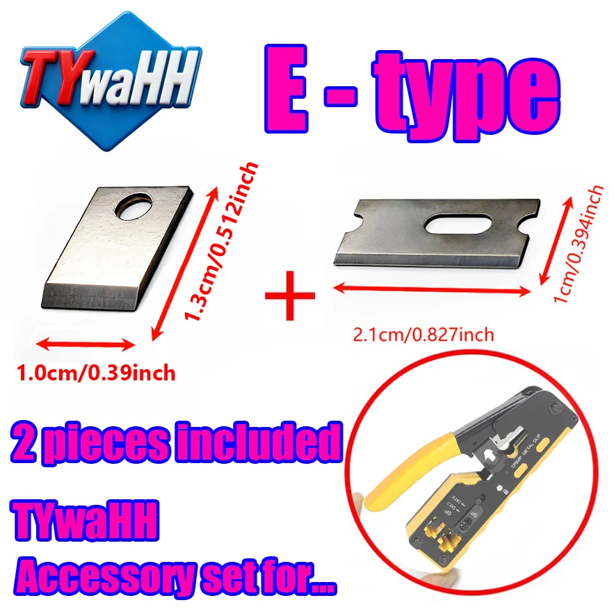Picture 6: Replacement Components for RJ11 RJ45 Crimper, DIY Maintenance Parts for Network Cable Pliers HY1601