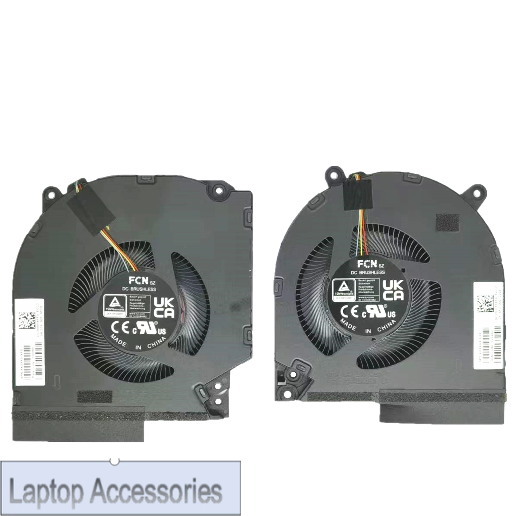 New CPU + GPU Cooling Fan for HP Victus Gaming Laptop 16-C 16-R0008CA 16-R0028CA 16-R0097NR 16-R0057NR 16-R0010NR DC 5V