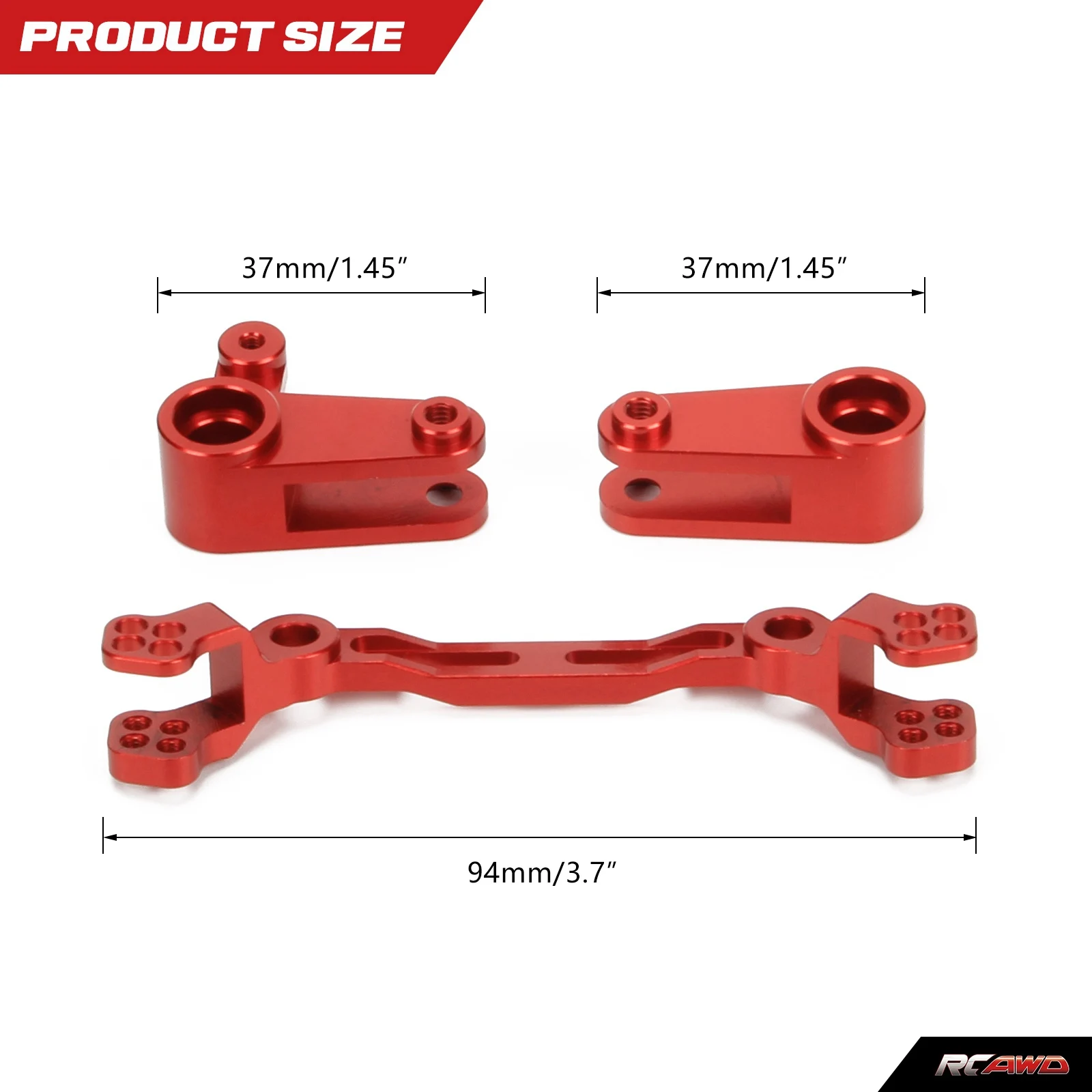 Alloy steering parts set/steering saver complete for 1/10 ARRMA 3s&Mega Vorteks Senton Granite Big Rock Typhon upgrade part