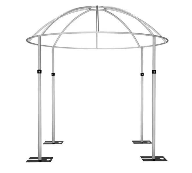 FSDKX Wholesales Portable Pipe and Drape Backdrop Stand 10*10ft Wide Double Crossbar Adjustable Pipe and Drape Backdrop for Even
