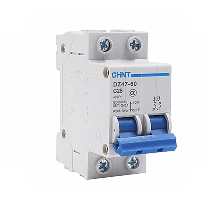 230V /400V 2P Residual Current Circuit Breaker with Over and Short Leakage Protection