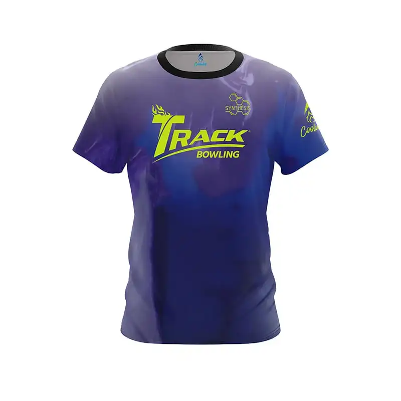 Neues Herren-Bowling-Trikot mit Tornado-Blitz-Druck, Kurzarm, Performance-Sport-T-Shirt, Pro-Bowler-Fan, Casual Streetwear – Detail 5