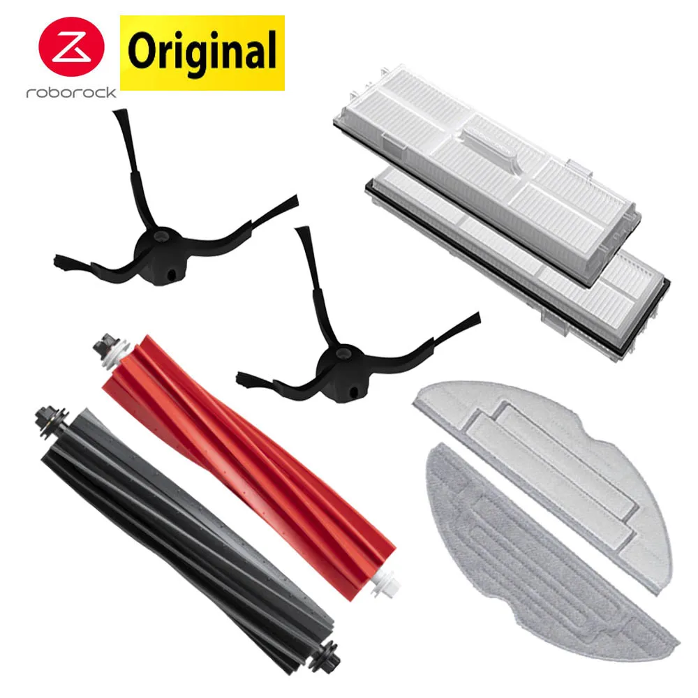 Nieuwe Roborock S8 Duoroller Borstel Mop Choth Stofzakken Zijborstelfilter Voor S8 +/S8 Pro Ultra Stofzuiger Reserveonderdelen Origineel