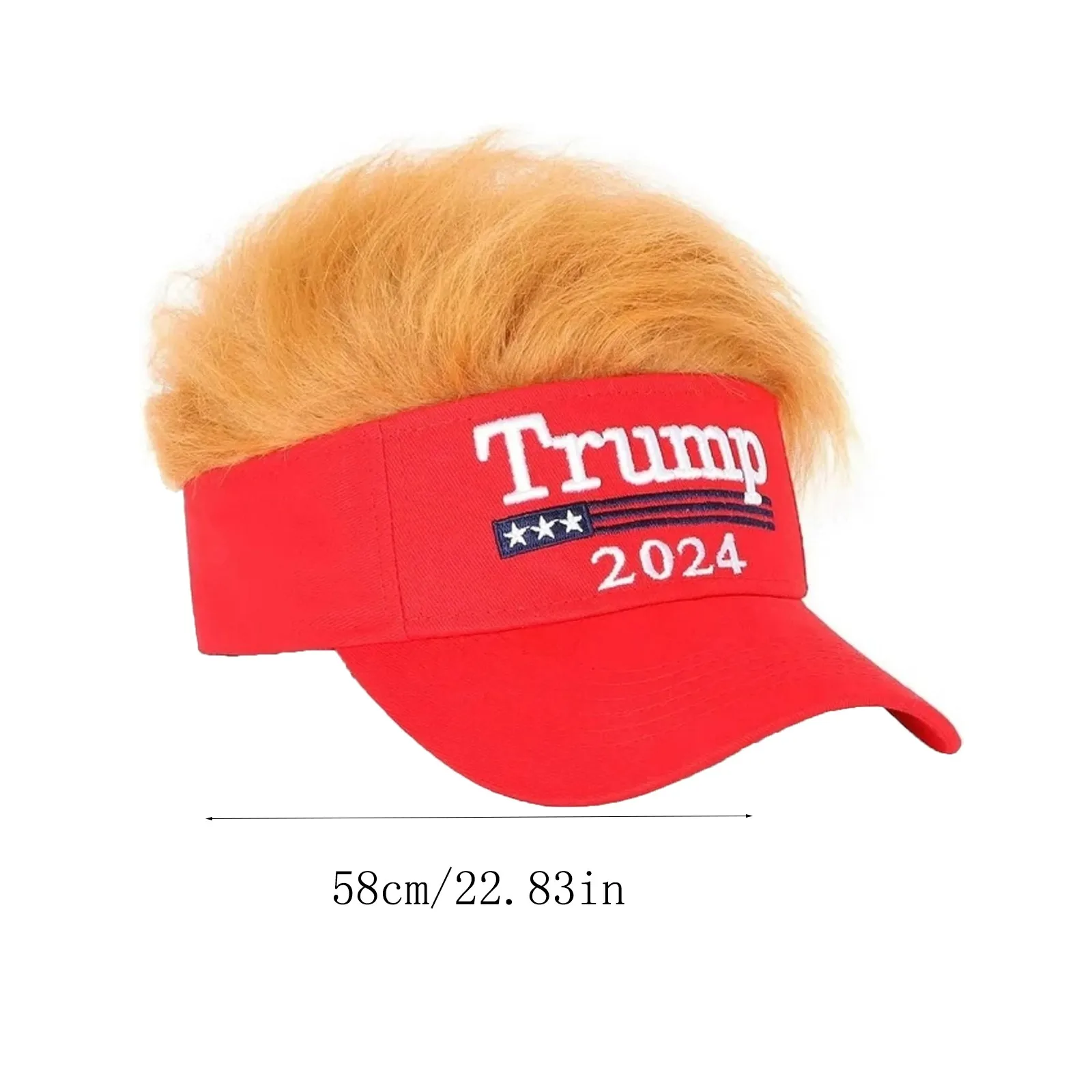 Kapelusz Donald Hat 2024 MAGA Keep America Great Kapelusz USA Haftowana regulowana czapka z daszkiem Sportowa czapka rekreacyjna Unisex Street