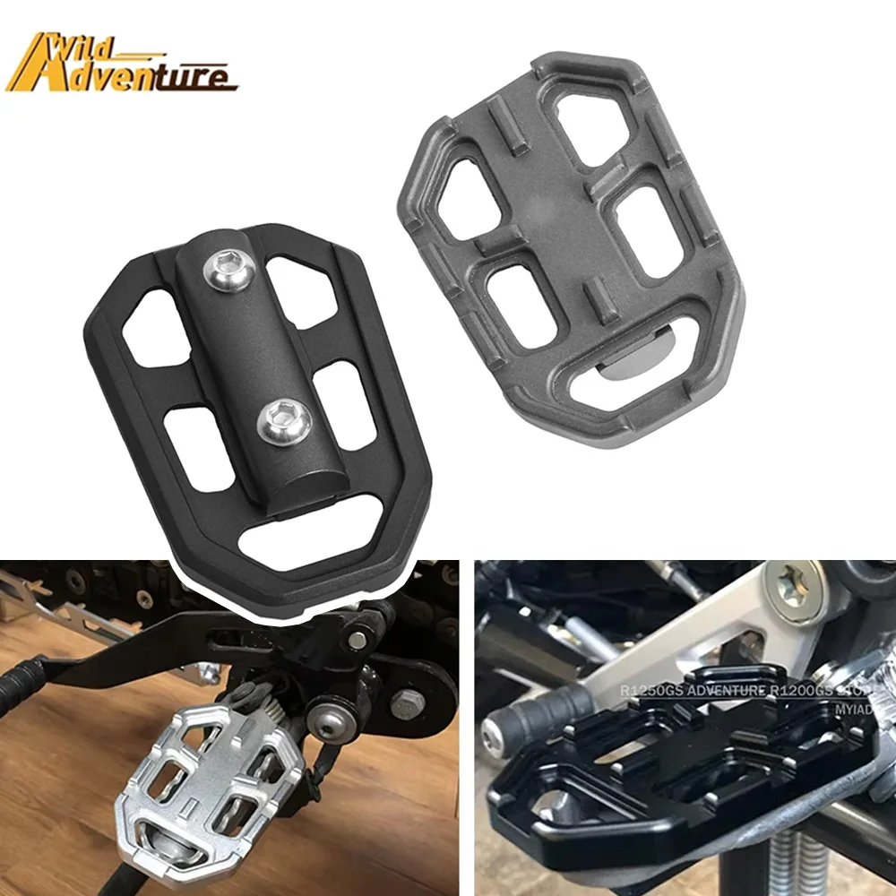 

Motorcycle CNC Foot Pegs Pedal Mounting Pedals Retrofit Bracket For BMW R1200GS S1000XR G310GS R Nine T Scrambler Urban Aluminum