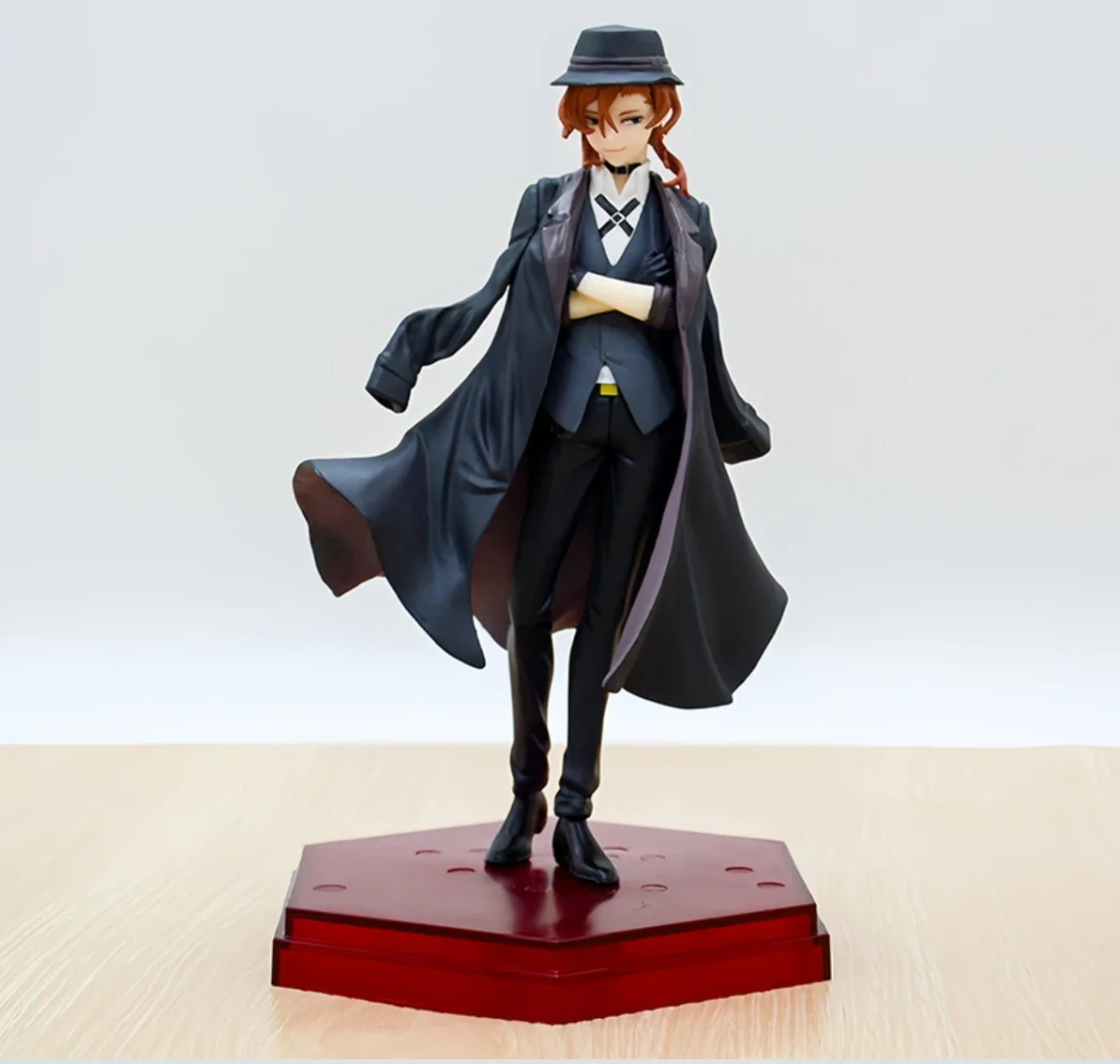 Calede 18 سنتيمتر ناكاهارا Chuuya Dazai Osamu بولي كلوريد الفينيل عمل الشكل بونغو الكلاب الضالة تحصيل نموذج لعب طفل هدية الحلي دمية لعبة