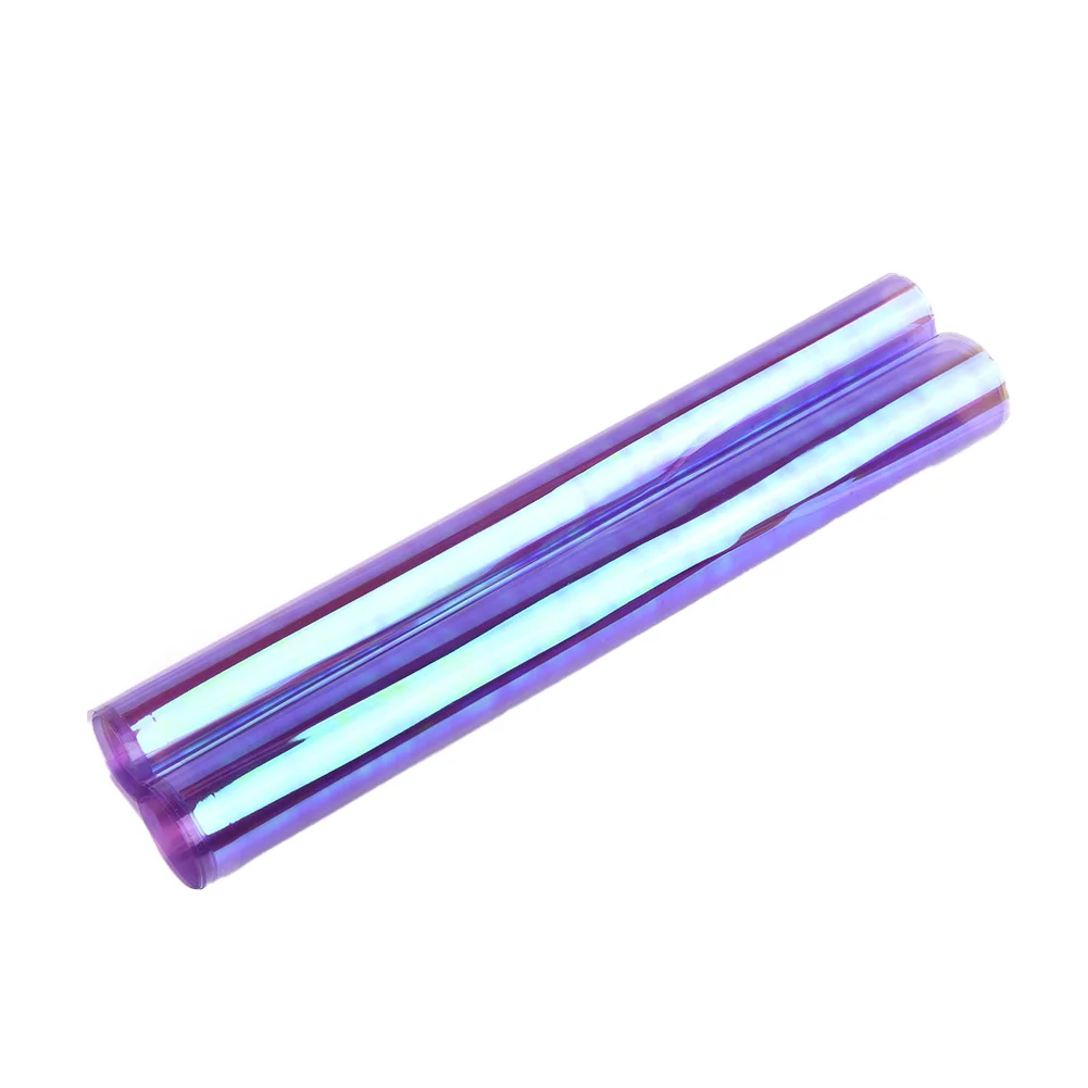 PURPLE Chameleon Neo Chrome Headlight Taillight Fog Gloss Vinyl Tint 30cmx60cm Film Sticker For Headlights Bumpers Hood