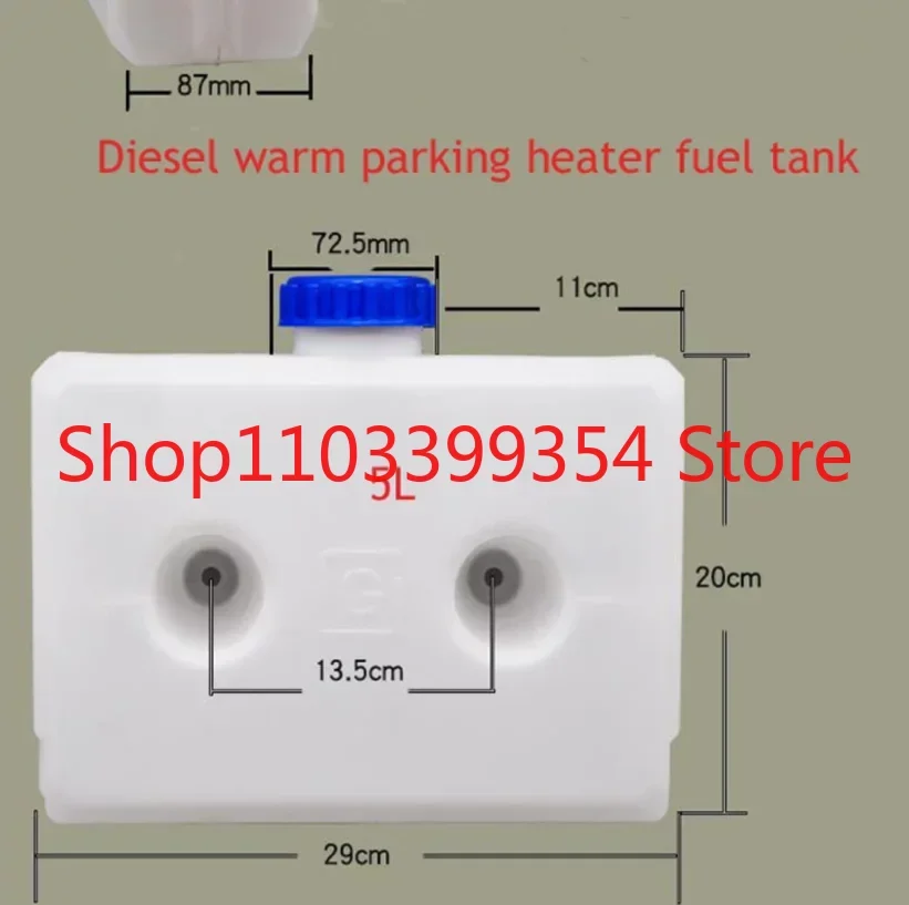 1x Air Heating Parking Heater Diesel Fuel Tank Diesel Heater Heater 5 Liters 9 10 15 Accessories Daquan