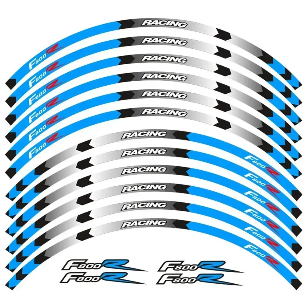 For BMW F800R F800 R Motorcycle Parts Contour Wheel Decoration Decal Sticker - B Motor