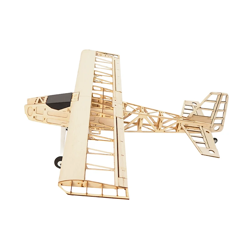 Fixed Wing Light Wooden Aircraft Model Assembly Remote Control Aircraft 1020MM Combat Aircraft Model Starter Kit Model Toy