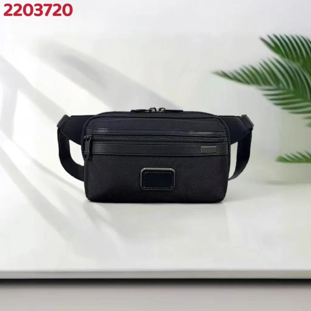 

Men's Ballistic Nylon Waist Pack, Multi-functional Sling Crossbody Chest Bag for Business Casual 2203720