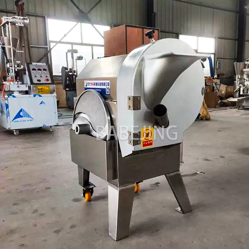 Electric Vegetable Slicer Cutting Machine Commercial Potato Radish Shredder Kitchen Appliance for Business Use