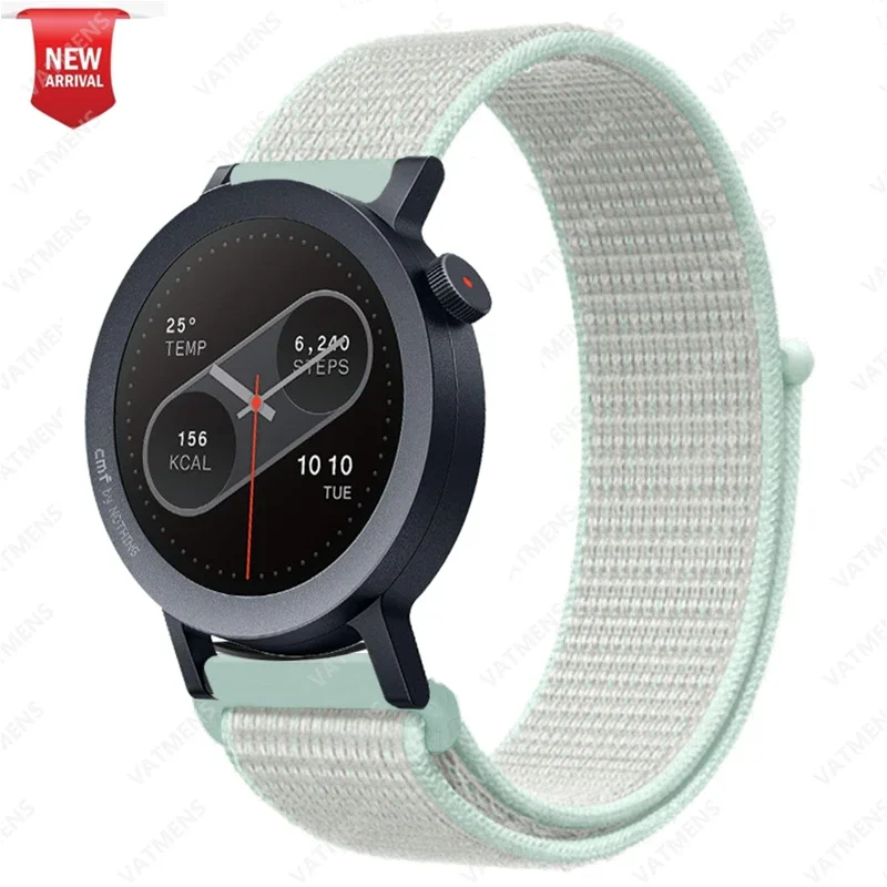Watch Pro 2-Armband für CMF Watch Pro 2 Ersatz-Smartwatch-Armband, Nylon-Sport-Loop-Armband, Correa-Band – Detail 14