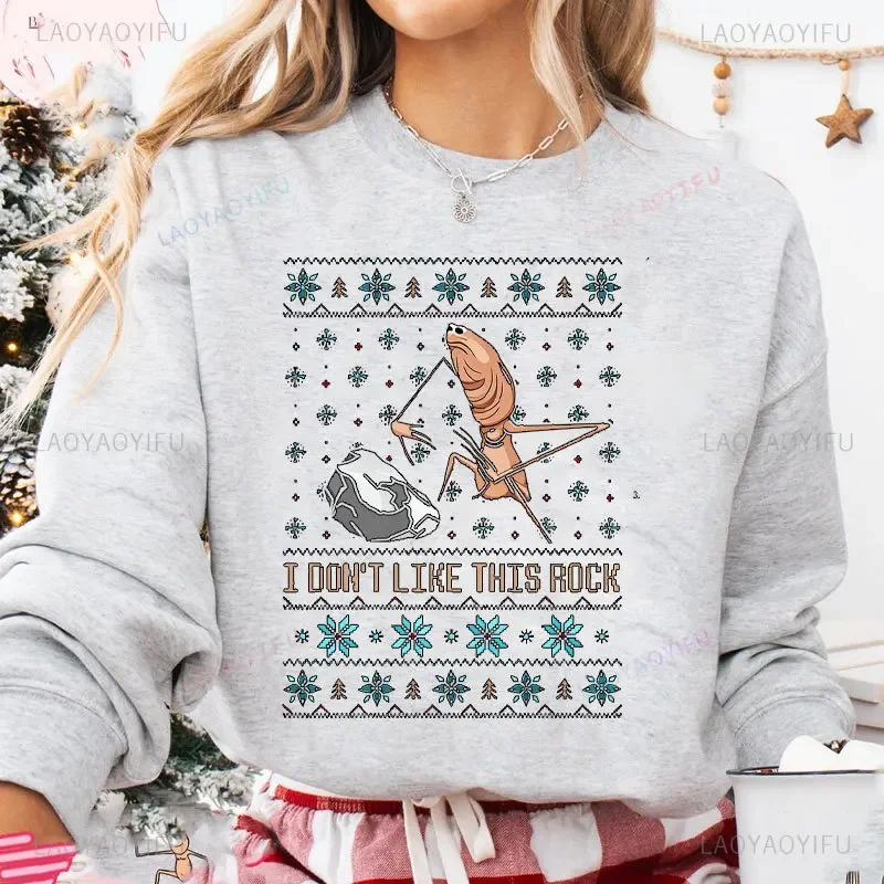 Nuevo en sudaderas con capucha y sudaderas Marcus The Worm, regalo navideño, suéter navideño feo, ropa de invierno, sudaderas con capucha para mujer 2025