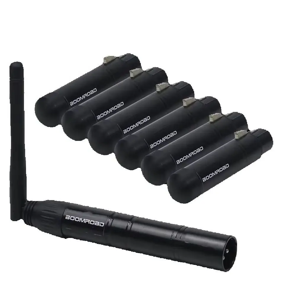 

Wireless DMX 512 Controller XLR Transmitter Receiver 2.4G ISM for Disco DJ Party Bar Stage PAR Moving Head Laser Light Control