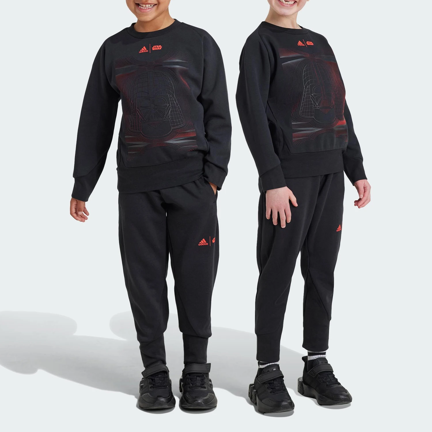 Оригинальный детский спортивный и повседневный комплект Adidas LK SW ZNE JOG IV9645