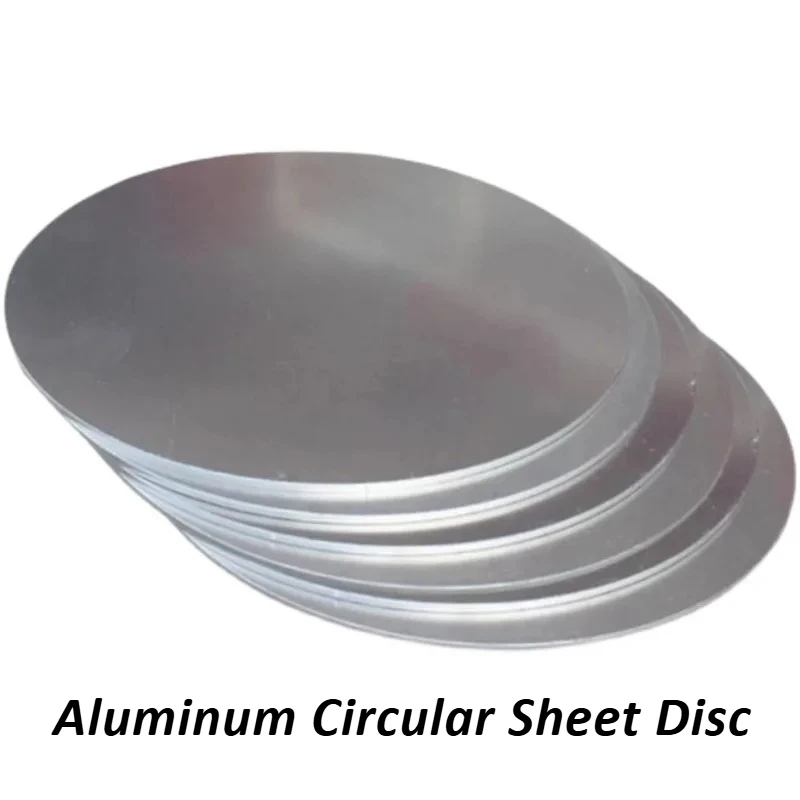 

1Pcs 1060 Aluminum Circular Sheet Disc Aluminum Round Plate Round Disk Dia 50mm - 400mm Thickness 0.5 - 6mm Customize Laser Cut