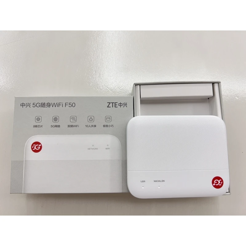 2023 Nieuwe Originele Zte Ufi F50 5G Pocket Mifi 5G Sub-6 Sa/Nsa N1/5/8/28/41/78 4G Cat15 2.4G/5G Wifi (Geen Batterij)