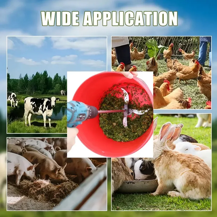 مجموعة شفرات قطع العشب متعددة الوظائف حواف أداة تقطيع الخضروات من الفولاذ المقاوم للصدأ شفرات مقاومة للصدأ للمزرعة/البستنة المنزلية