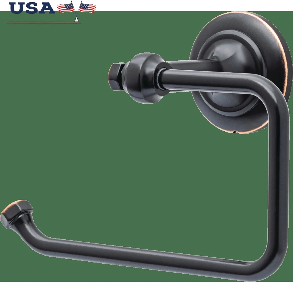 

Holbrook настенный держатель для туалетной бумаги, натертая маслом бронза, европейский стиль, прочный литой цинк, простая установка, аксессуары для ванны