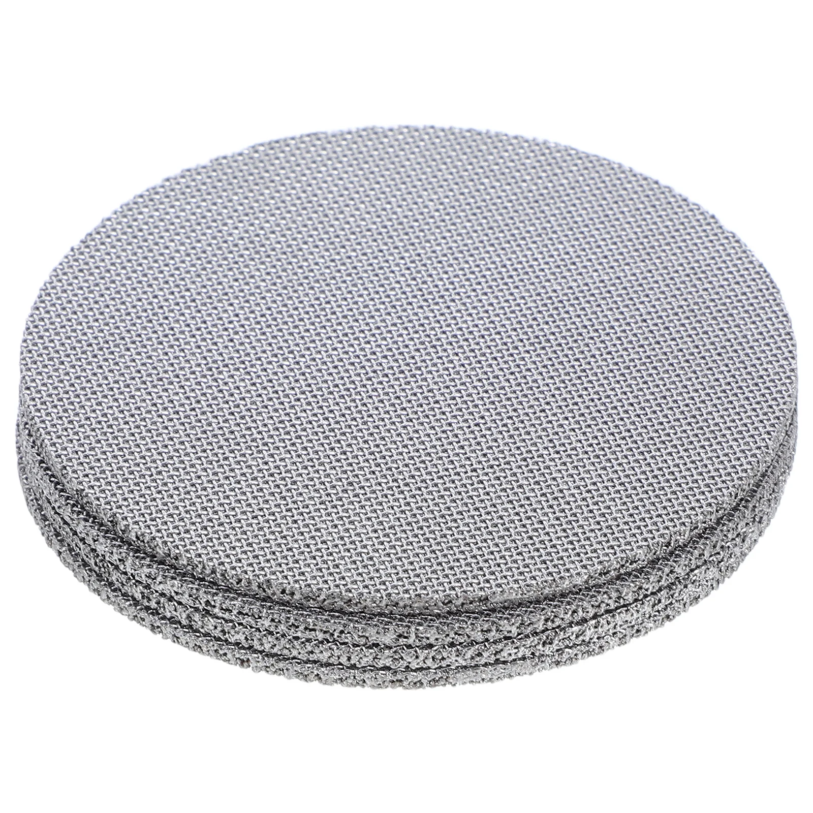 4 قطعة 585 مللي متر الفولاذ المقاوم للصدأ إسبرسو تصفية الشاشة قابلة لإعادة الاستخدام دائم 17 مللي متر سميكة التوافق العالمي نكهة غنية