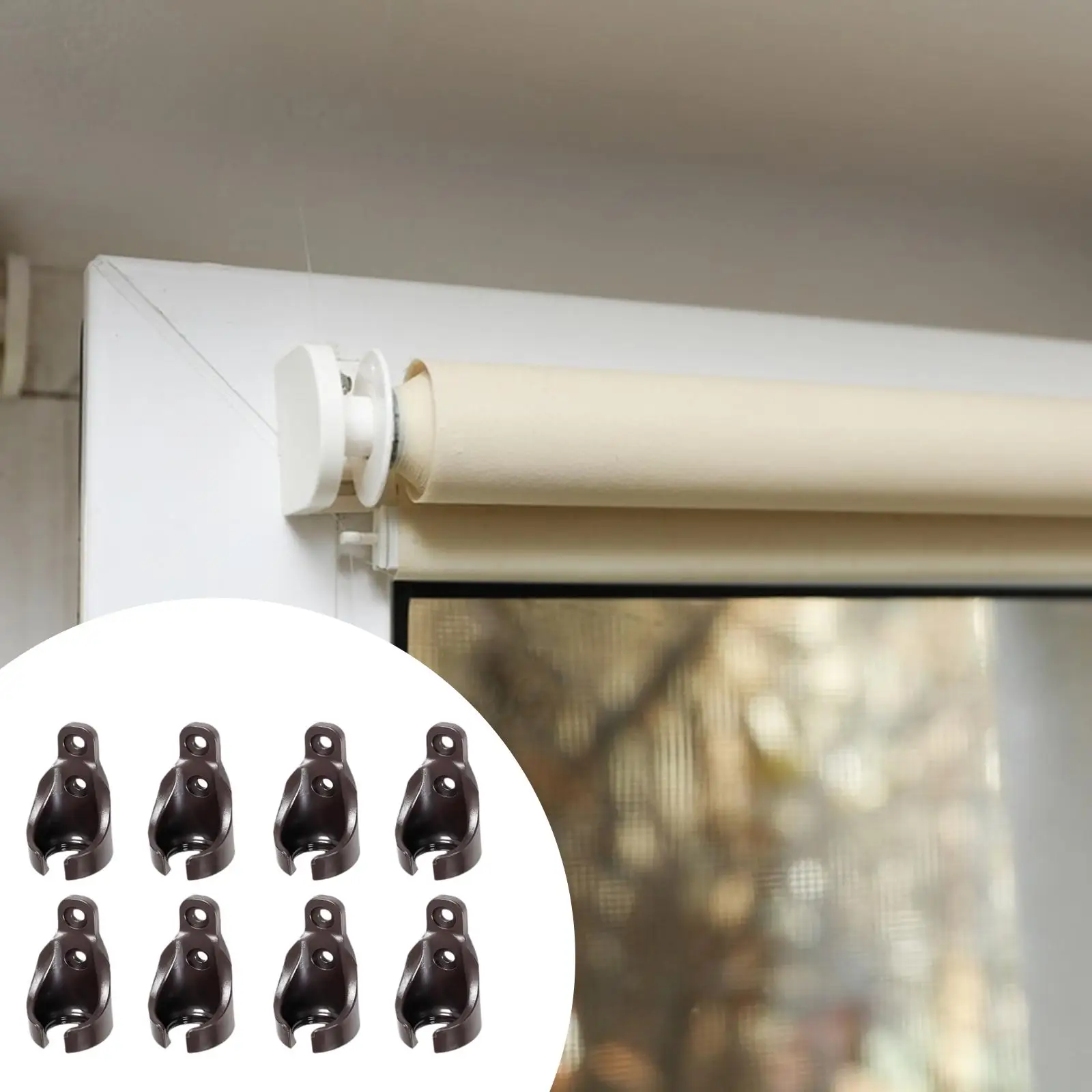 8Pcs Windproof Base Securing Outdoor Equipment Stable Support Repair Screw Expansion Tube Outdoor Fixing Hardware Accessories