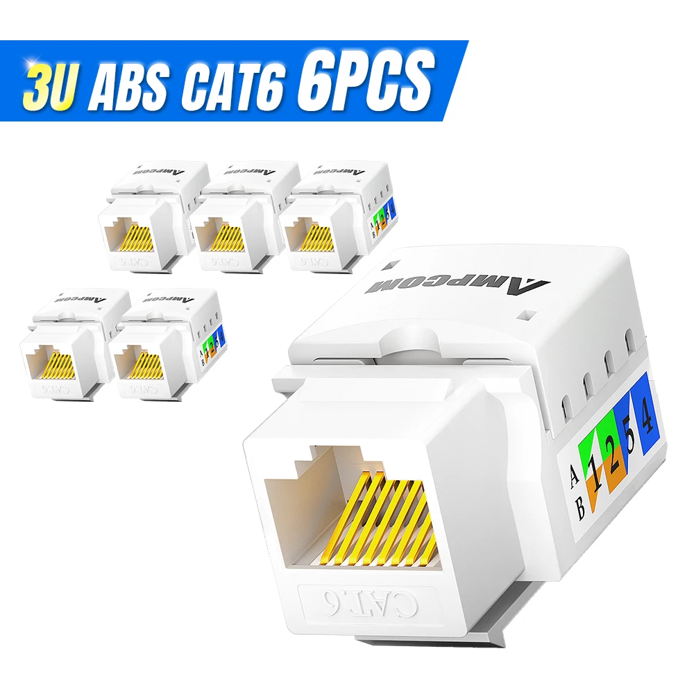 Variant: CAT6 3U ABS 6PCS