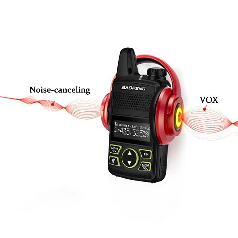 1/2/4Pcs Baofeng BF-T1 Mini Walkie Talkie UHF Portable 5W Long Range USB Charger 20CH Transceiver Two Way Radio For Hunting Camp