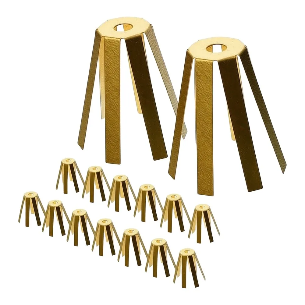 Brass Golf Club Shaft Extension Shims for Precise Spacing and Weight Tuning - Compatible with Standard Club Heads