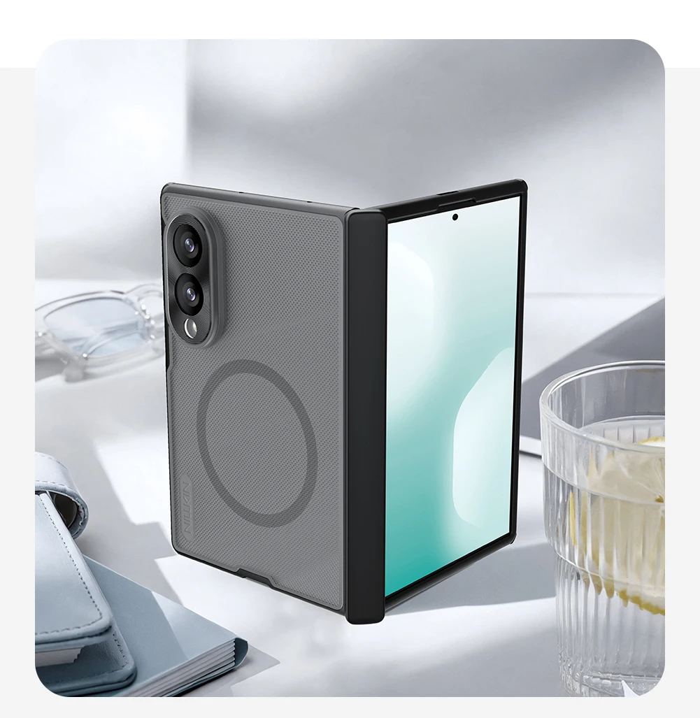 Für Samsung Galaxy Z Fold 8 Hülle NILLKIN Passgenaue Hülle Magnetische Super Frosted Shield Matte PC-Abdeckung Für Samsung Galaxy Z Fold 8 – Detail 15