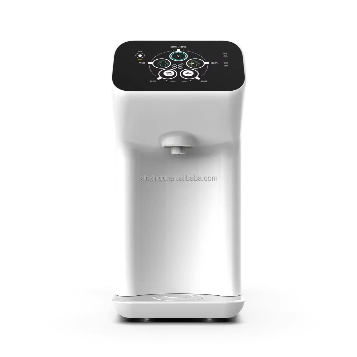 Smart Countertop Reverse Osmosis Water Filters Free Installation Instant Hot Water Filter Dispenser Electric Plastic houseuse
