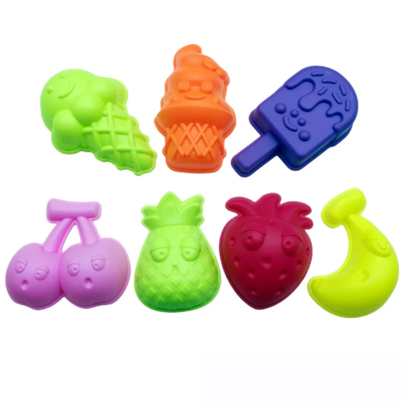 Baby DIY Slimes Accessories Toy Sand  Clay Tool Set Plasticine Modeling Soft Clay Kit Cutters Molds Educational toy for Children