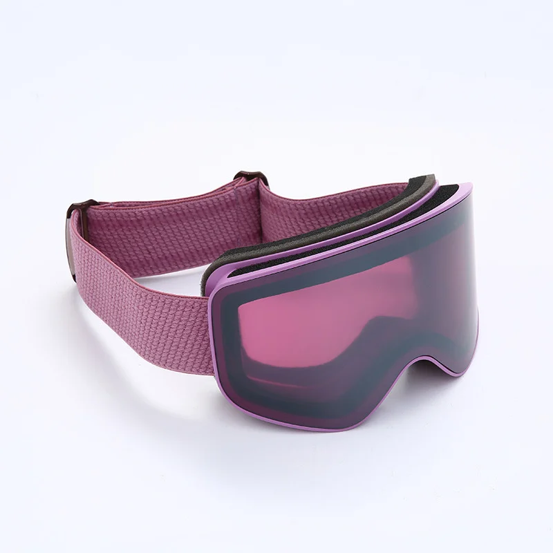 Large Frame Snow Goggles Adult Ski Goggles Outdoor Glasses Large Field Of View Card Myopia Glasses