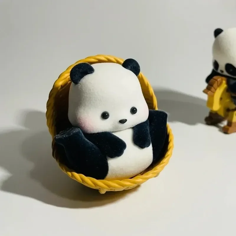

52toys Panda Roll Daily 2 Series Blind Box Cute Panda Lovely Figurine Trendy Toy Desktop Ornament Animal Panda Surprise box Gift