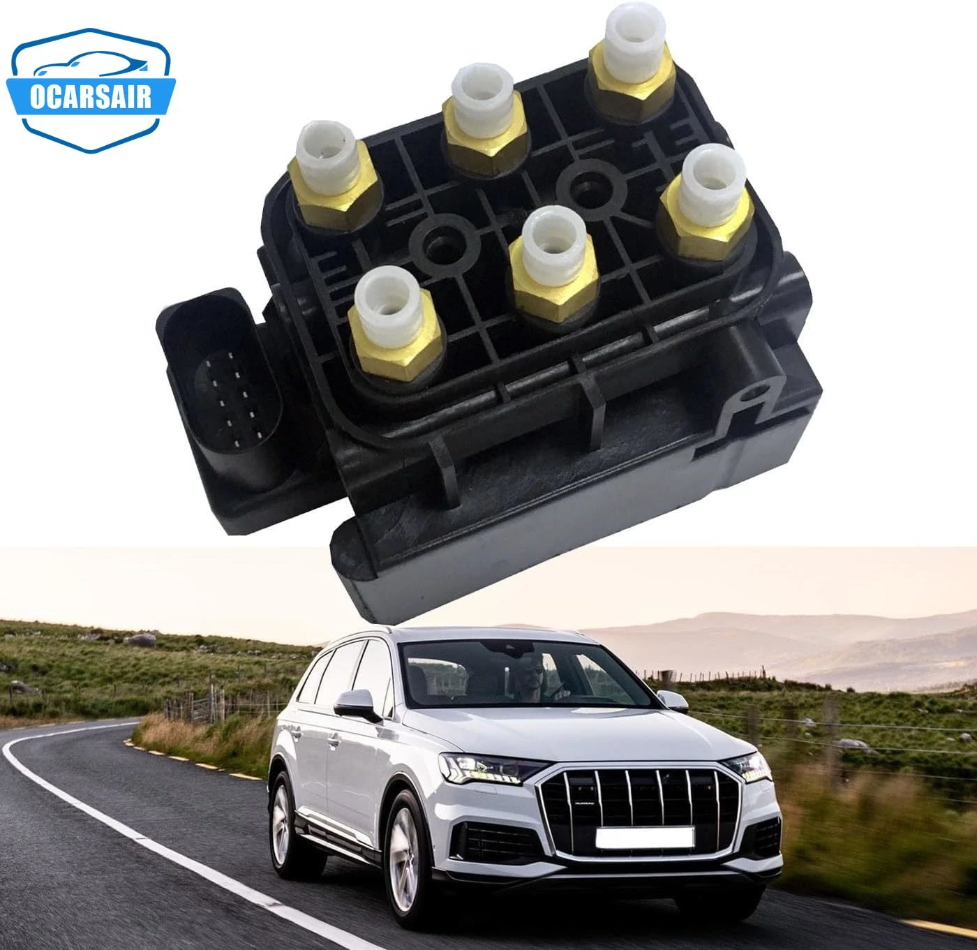 7L0698014 68087233AA 1pcs Air Suspension Solenoid Valve Block for Audi Q7 4L VW Touareg 7L Porsche Cayenne