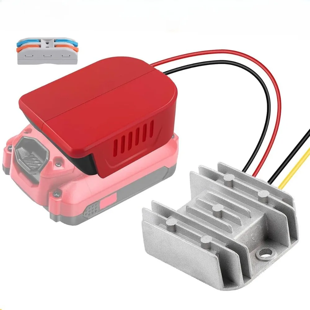 for Craftsman 20V to 12V 10A 120W Step Down Voltage Converter DIY for Power Wheel Inverter Buck Boost Voltage Regulator
