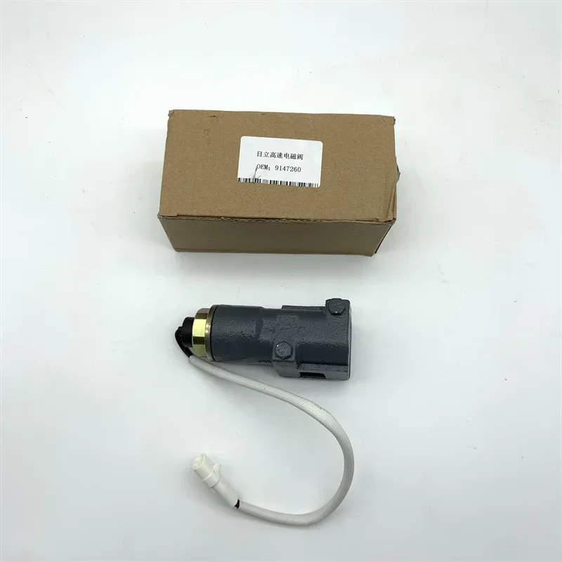 9147260 9120292 9098250 9120191 High Speed Solenoid Valve for Hitachi Excavator EX120-2 EX120-3 EX200-2 EX200-3 Digger Parts